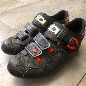 Sidi Cycling Shoes with Cleats Size 8 Size 40